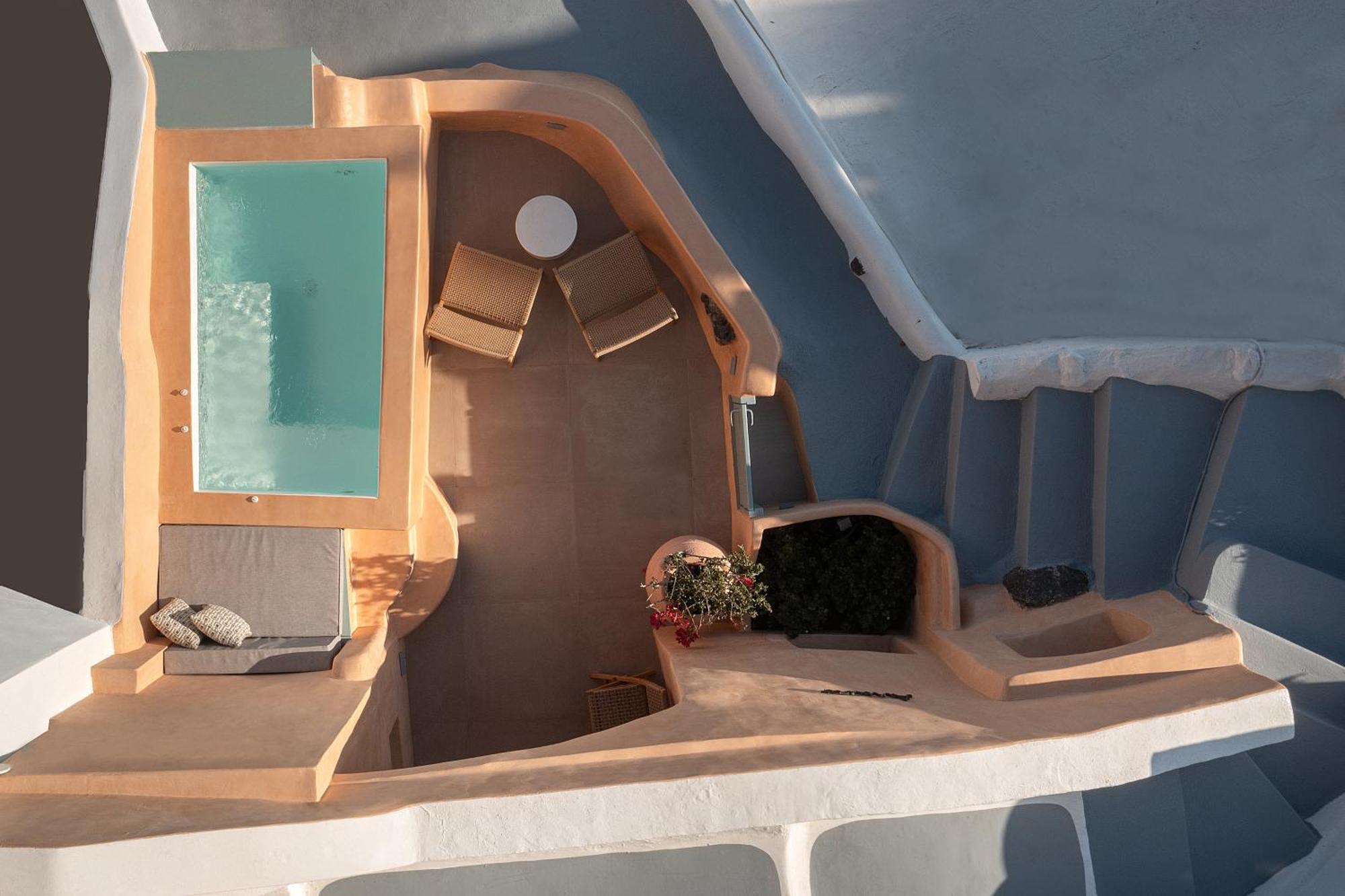 Annouso Villa With Hot Tub By Caldera Houses Oia  Extérieur photo