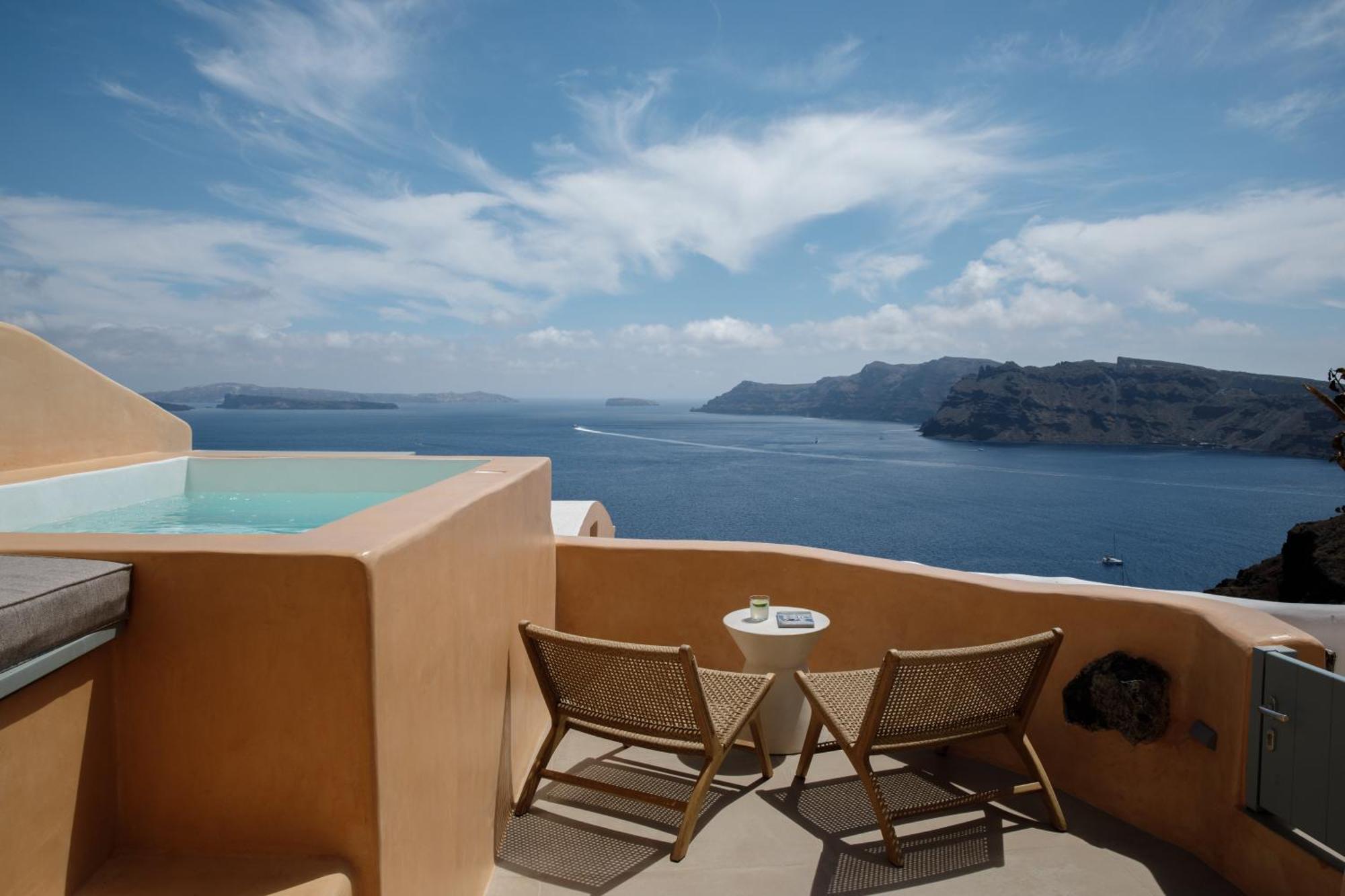 Annouso Villa With Hot Tub By Caldera Houses Oia  Extérieur photo